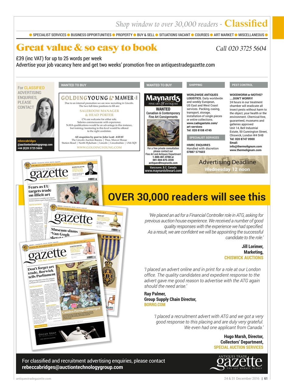Antiques Trade Gazette Preview Pages