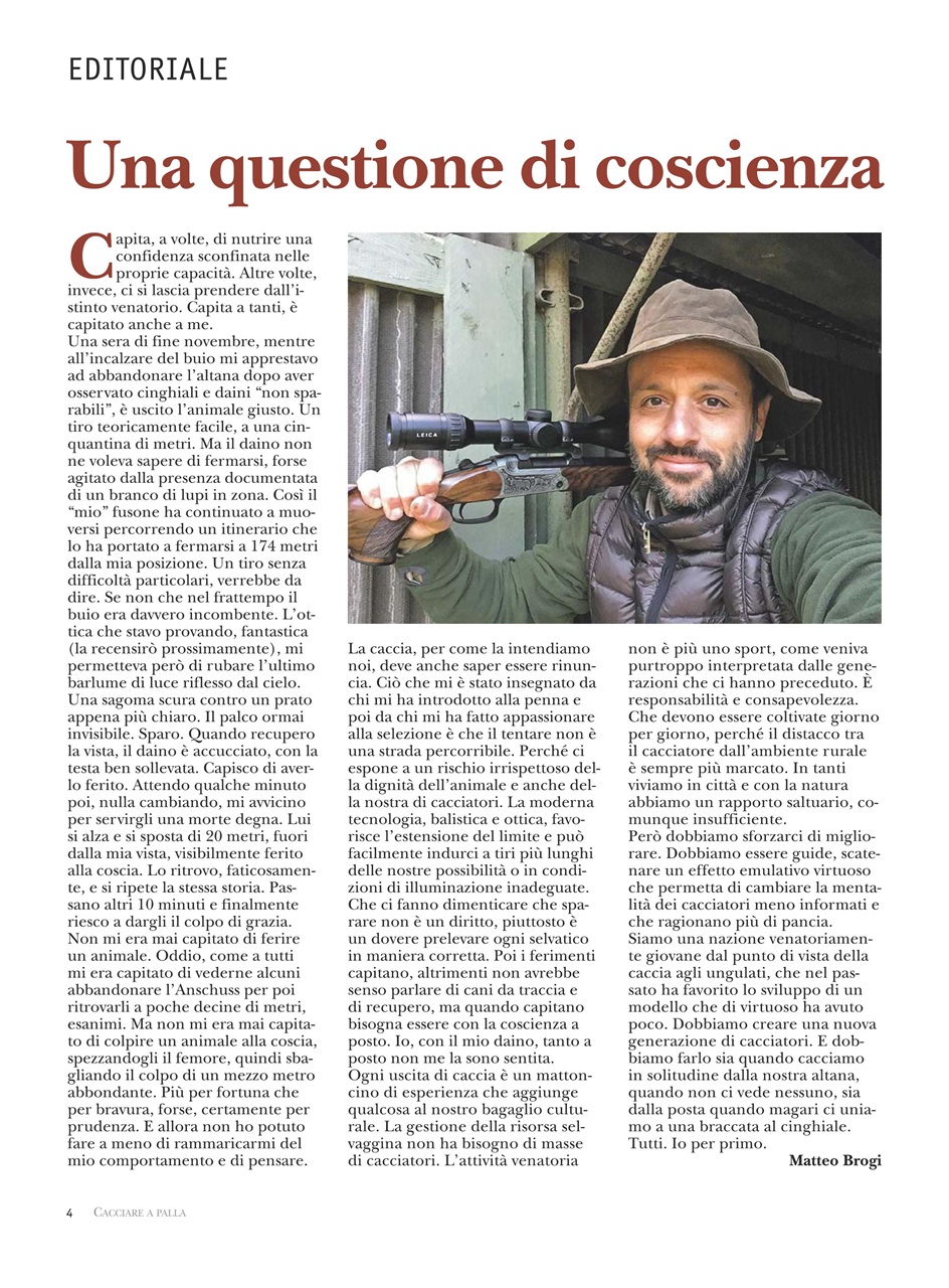 Caccia Magazine Preview Pages