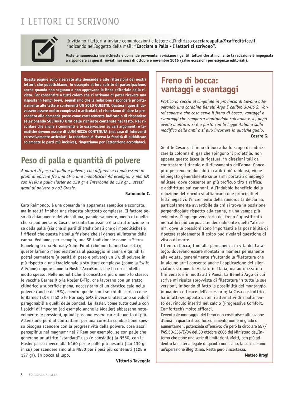Caccia Magazine Preview Pages