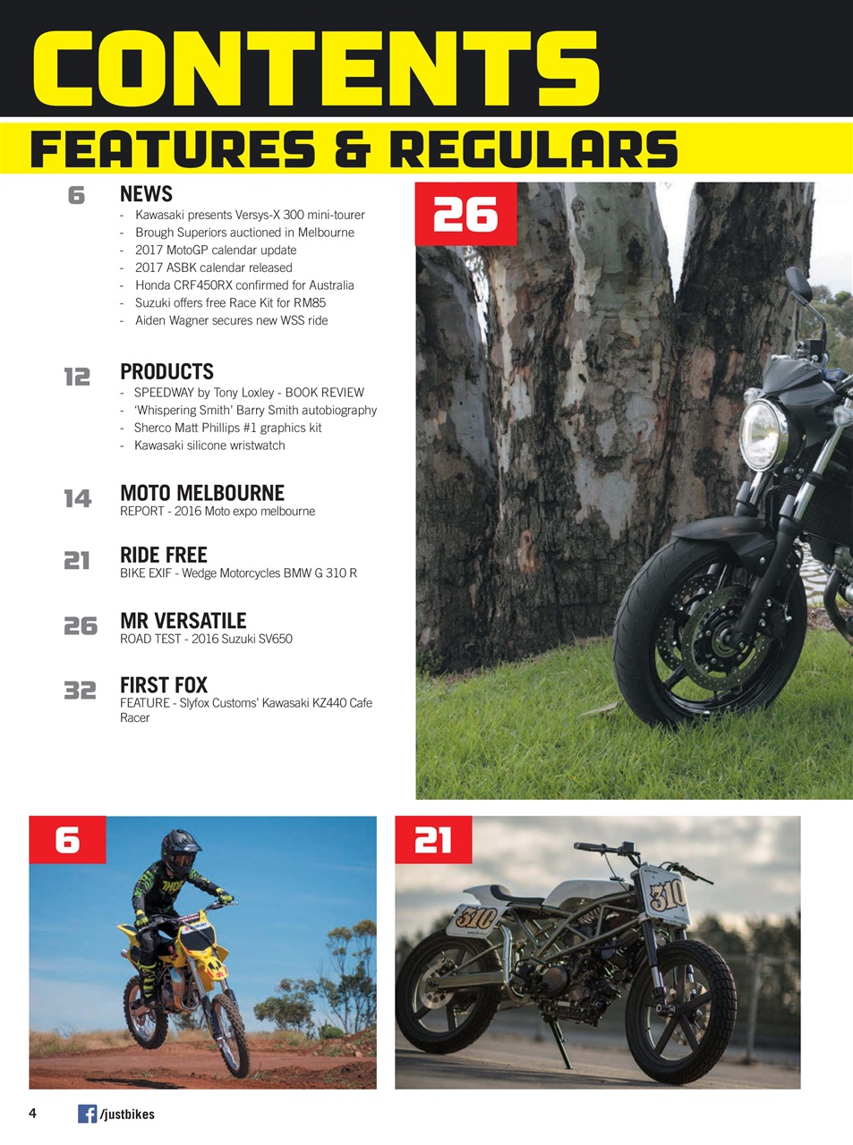 JUST BIKES Preview Pages