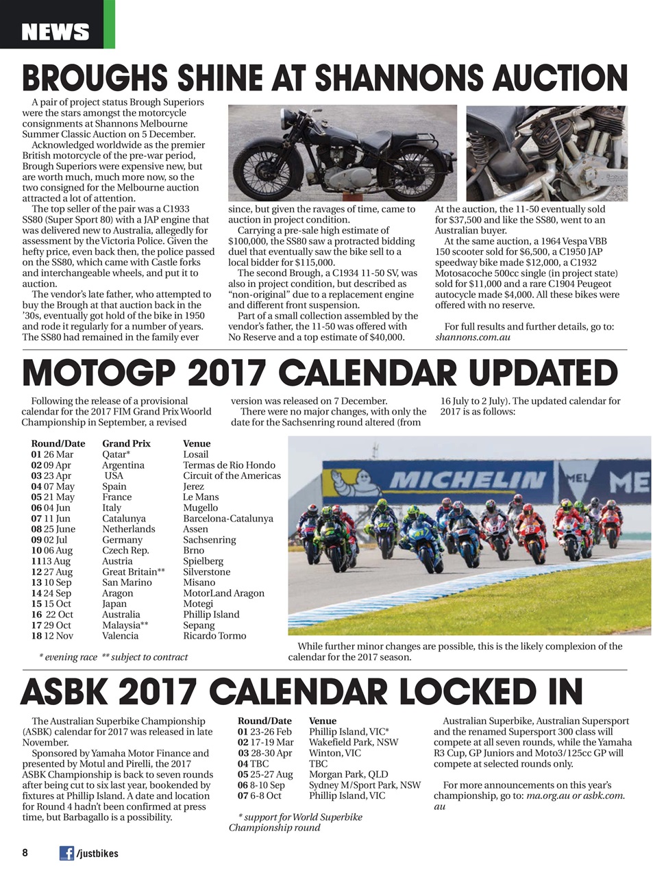 JUST BIKES Preview Pages