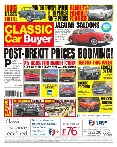 Classic Car Buyer issue 