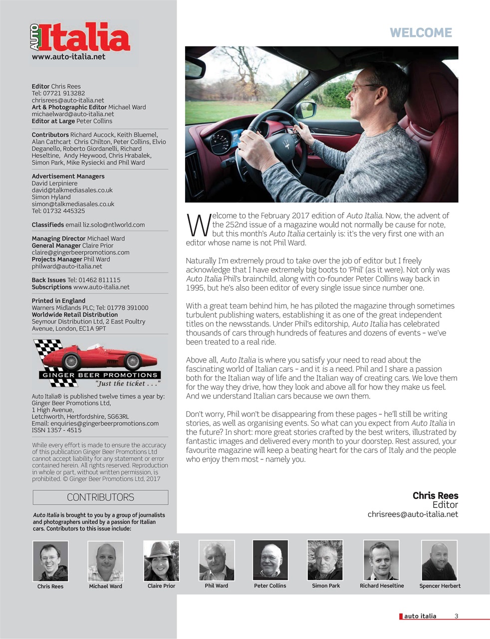 AutoItalia Magazine Preview Pages