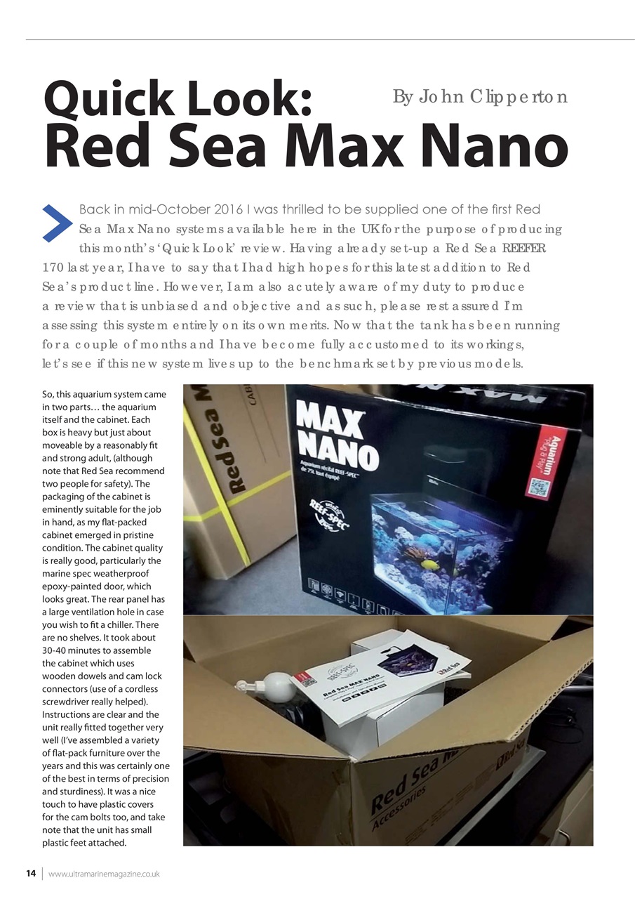 UltraMarine Magazine Preview Pages