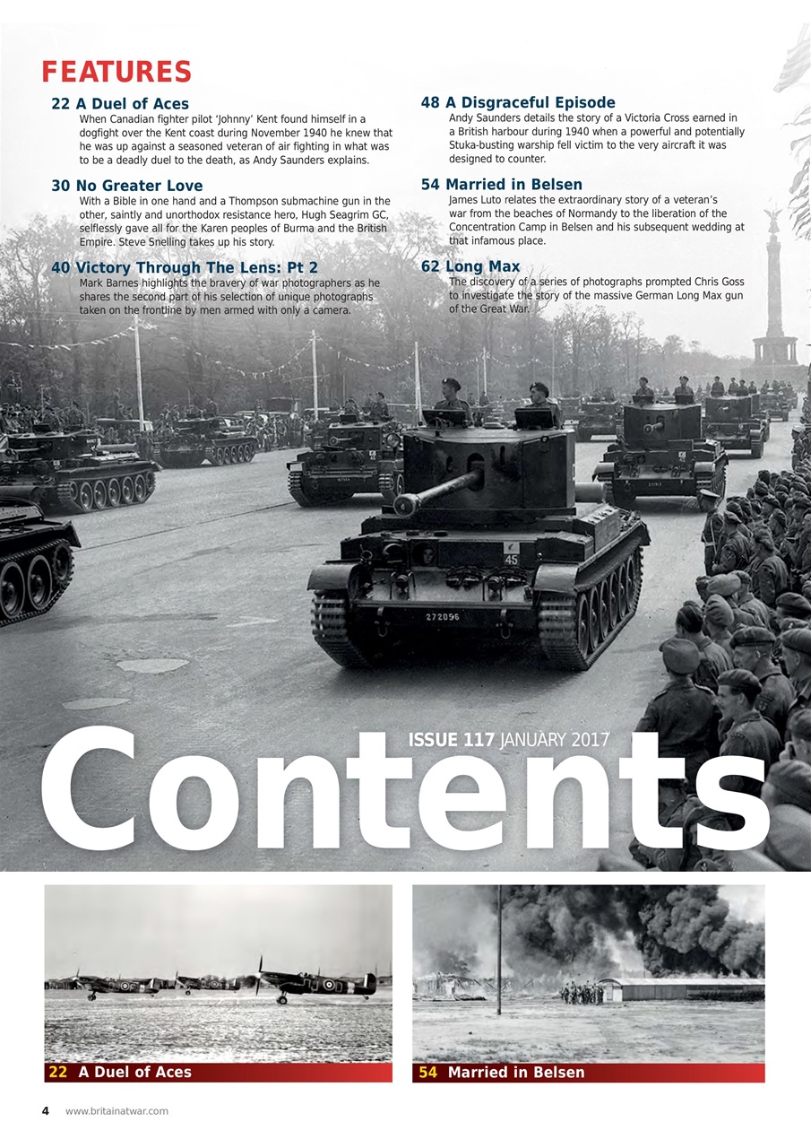 Britain at War Magazine Preview Pages