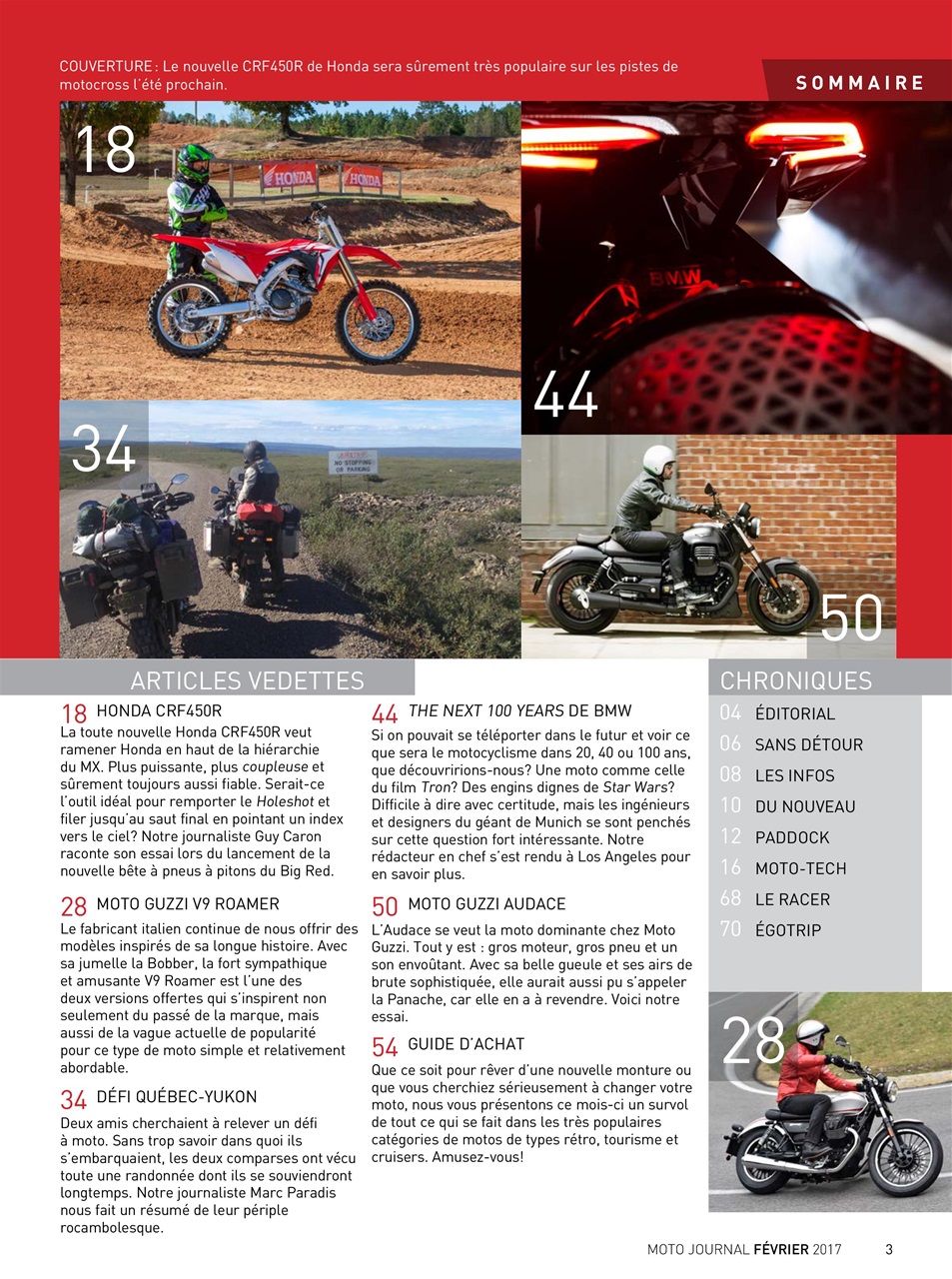 Moto Journal Preview Pages