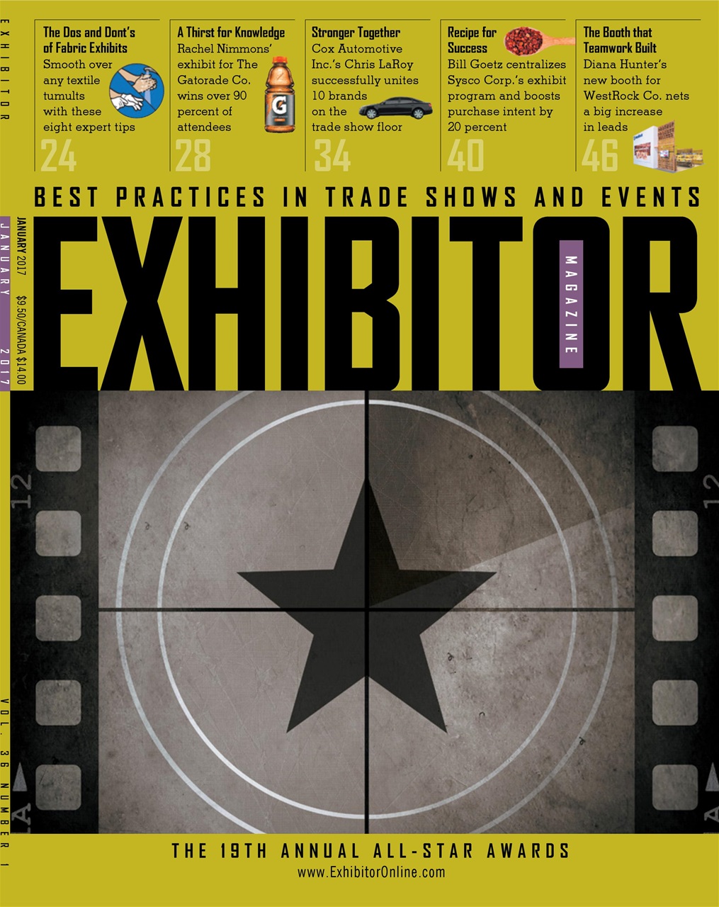 EXHIBITOR Magazine Preview Pages