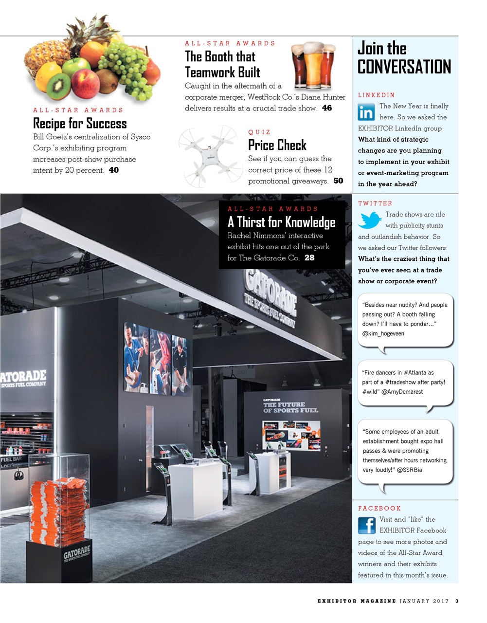 EXHIBITOR Magazine Preview Pages