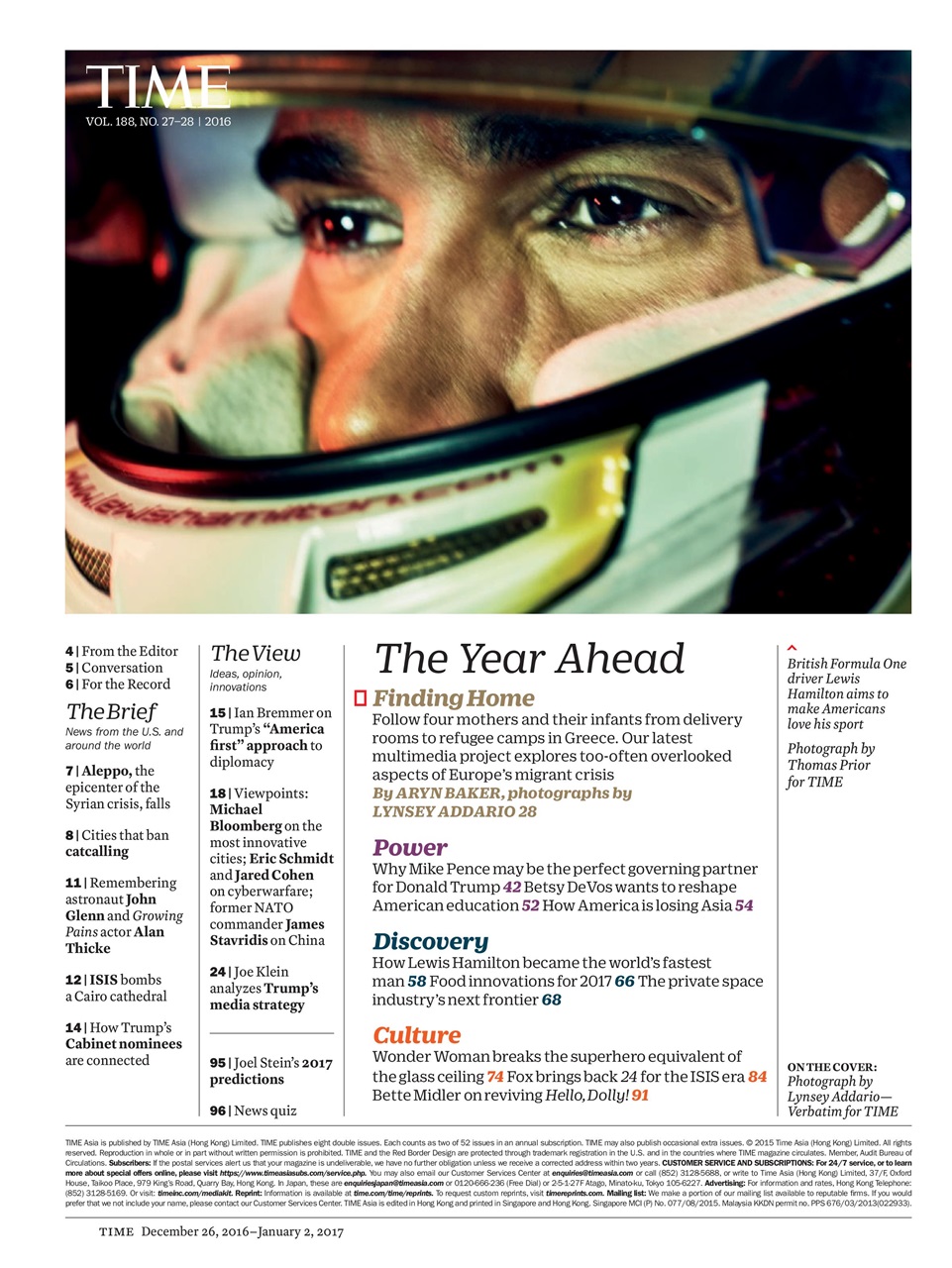 TIME Magazine Europe Preview Pages