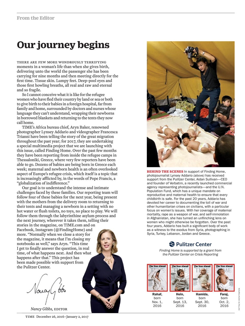 TIME Magazine Europe Preview Pages