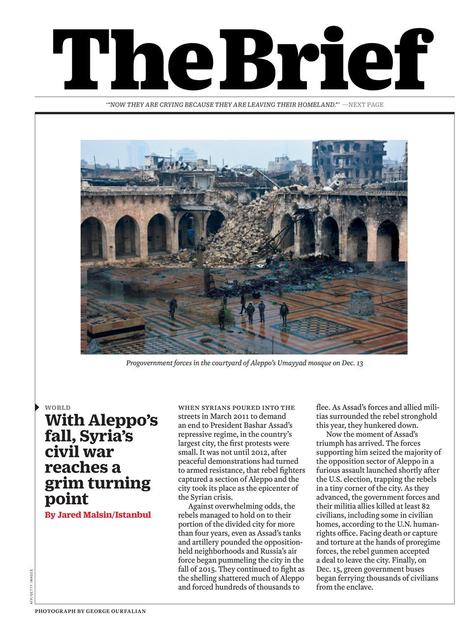 TIME Magazine Europe Preview Pages