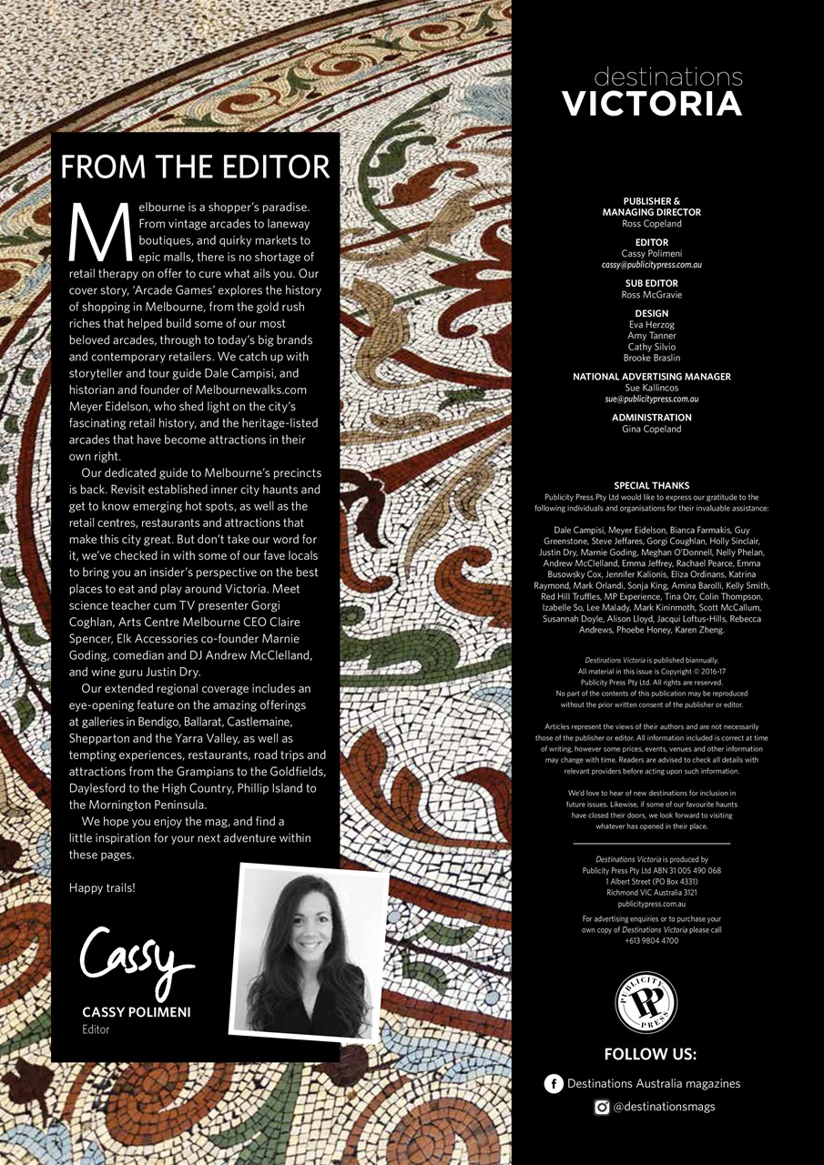Destinations Series Preview Pages
