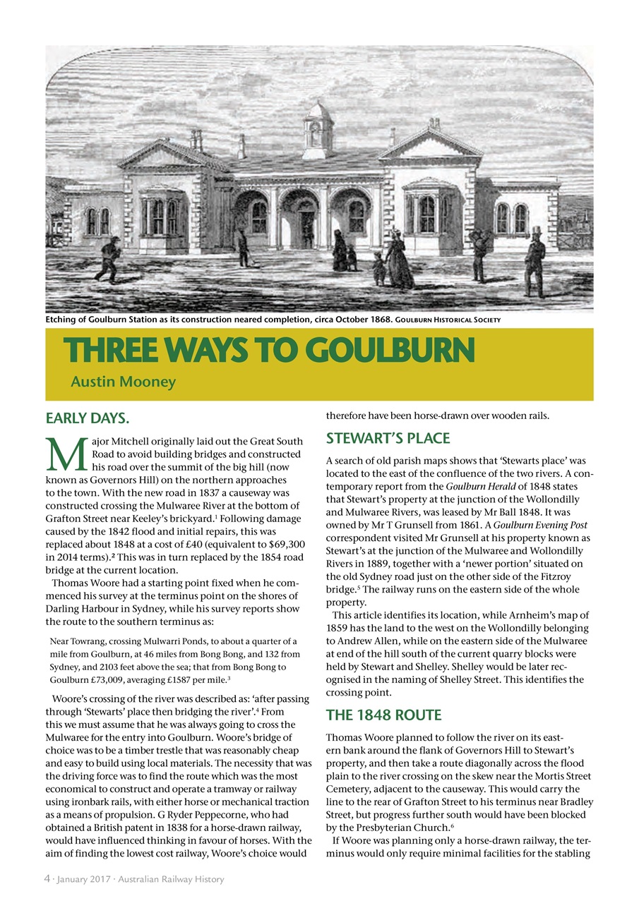 Australian Railway History Preview Pages