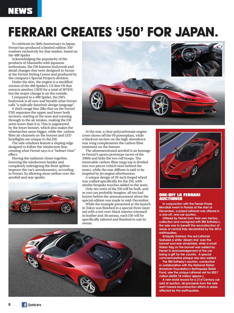 JUST CARS Preview Pages