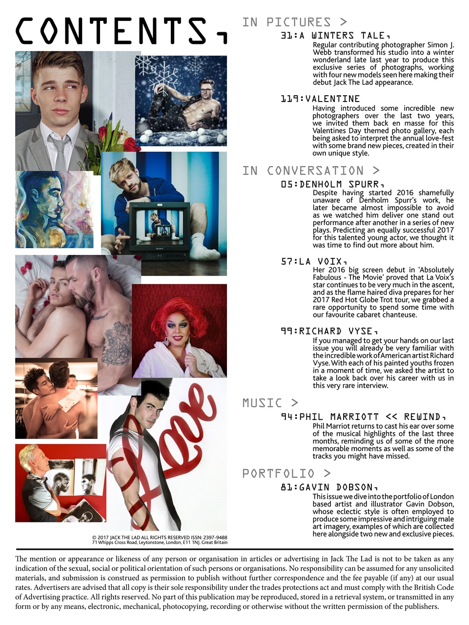 Jack The Lad Magazine Preview Pages