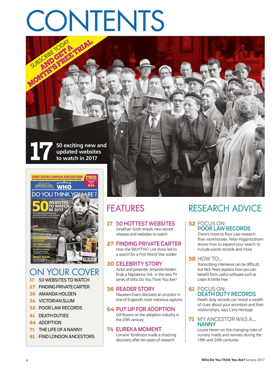 Who Do You Think You Are? Preview Pages