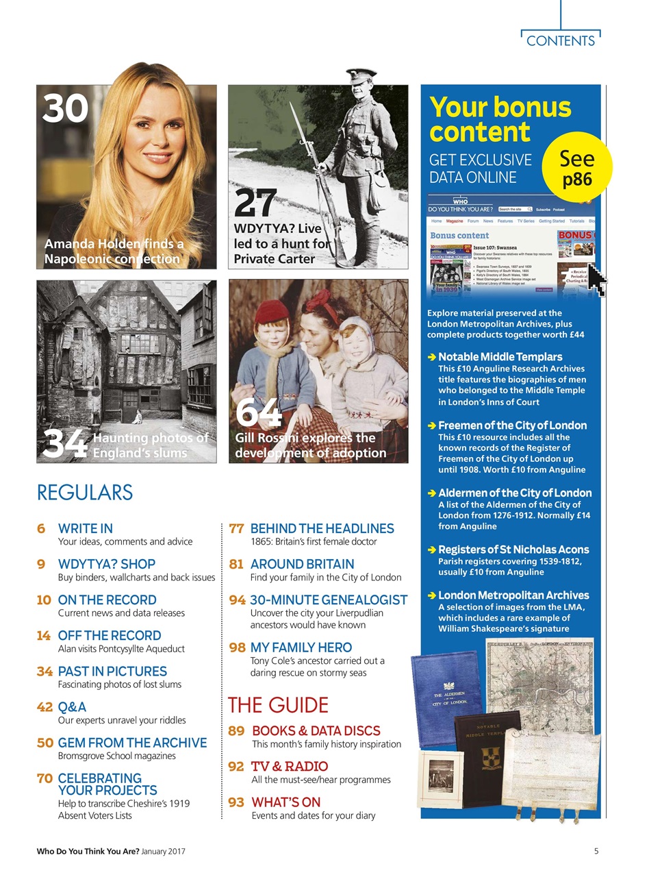 Who Do You Think You Are? Preview Pages