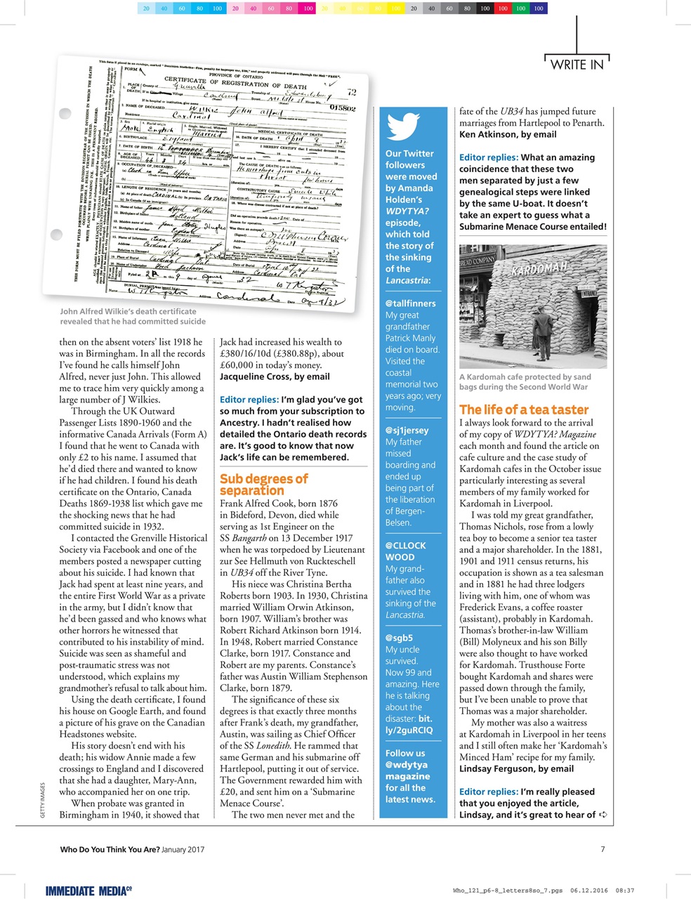 Who Do You Think You Are? Preview Pages