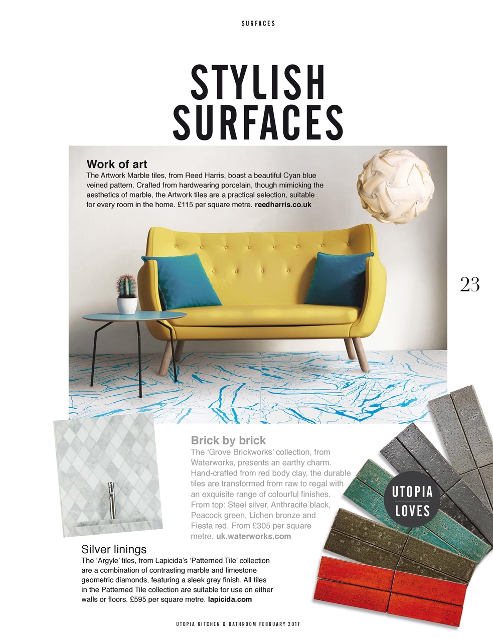 Utopia Kitchen & Bathroom Preview Pages