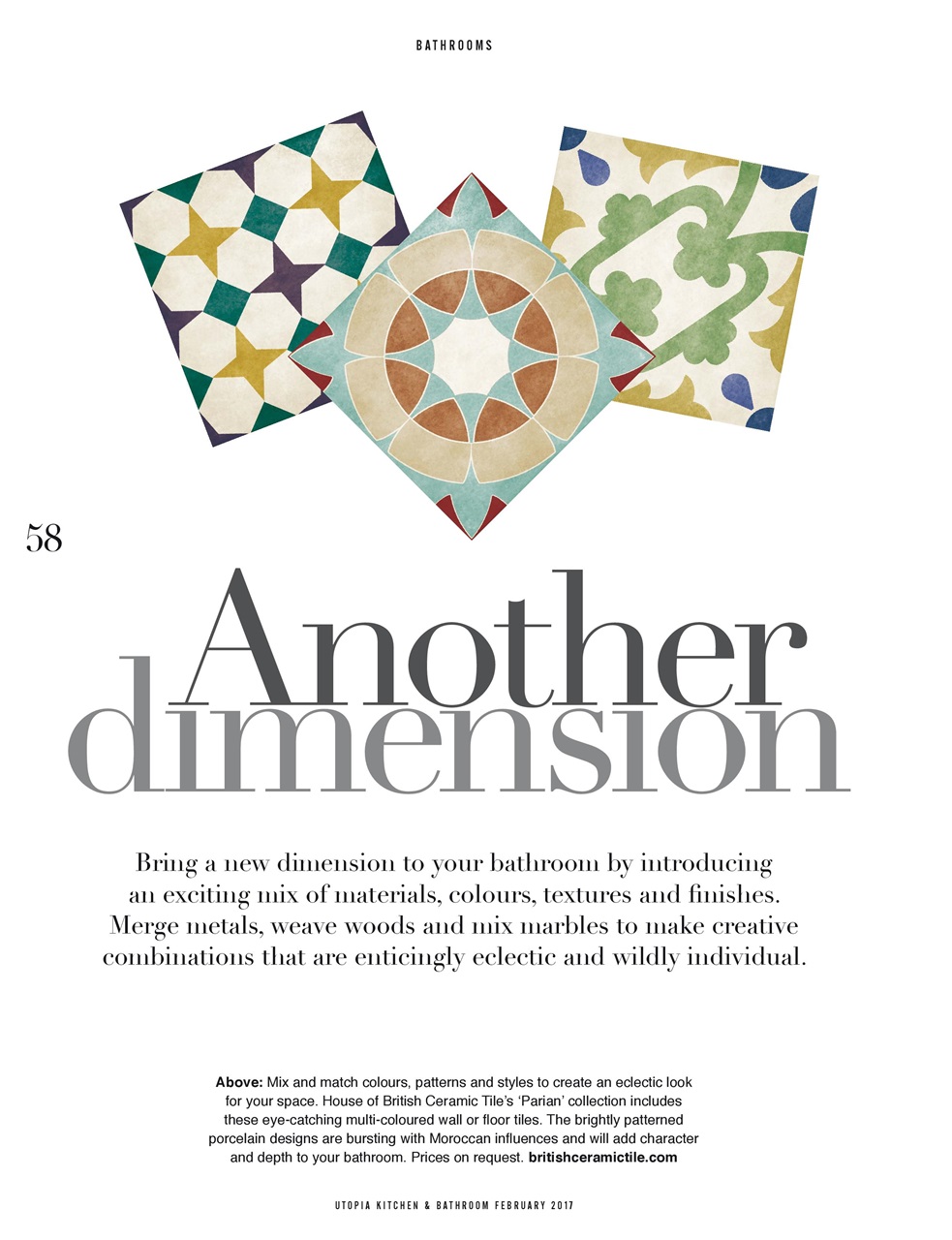 Utopia Kitchen & Bathroom Preview Pages