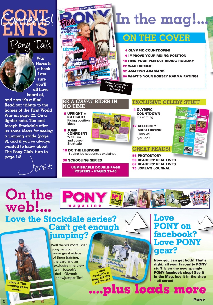 Pony Magazine Preview Pages