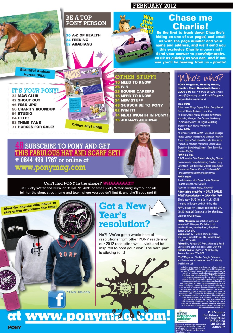 Pony Magazine Preview Pages