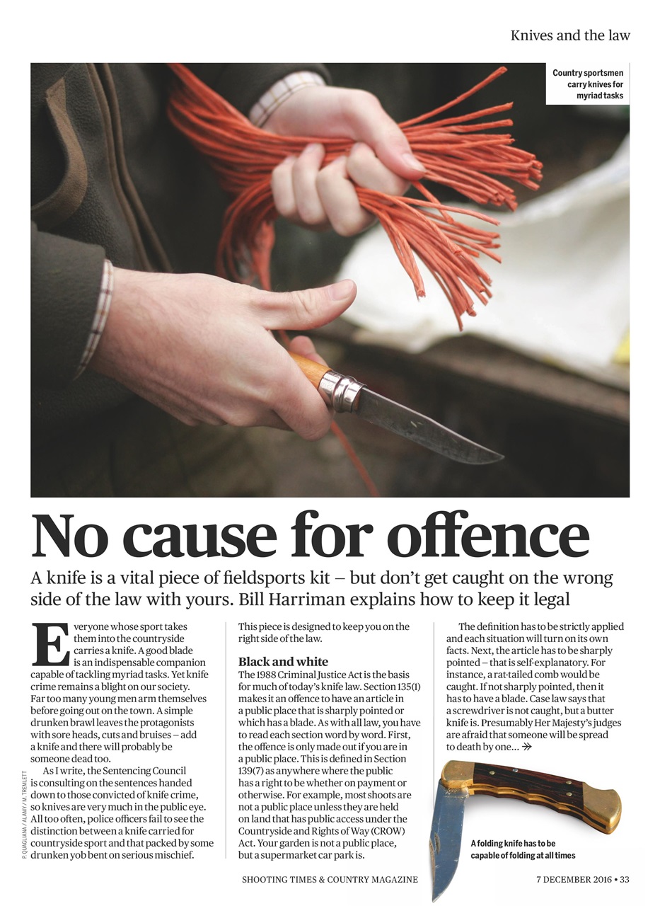 Shooting Times & Country Preview Pages