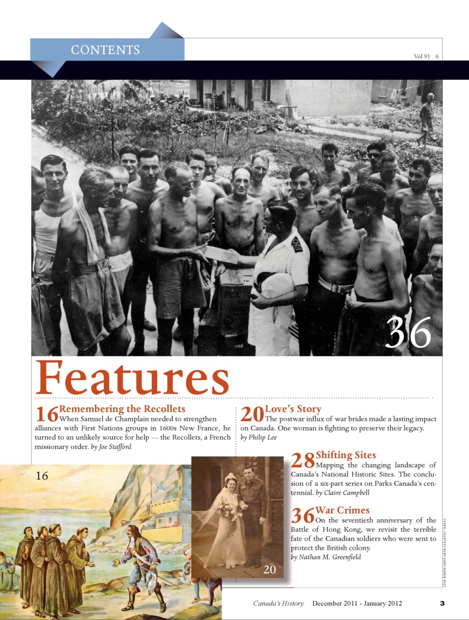 Canada's History Preview Pages