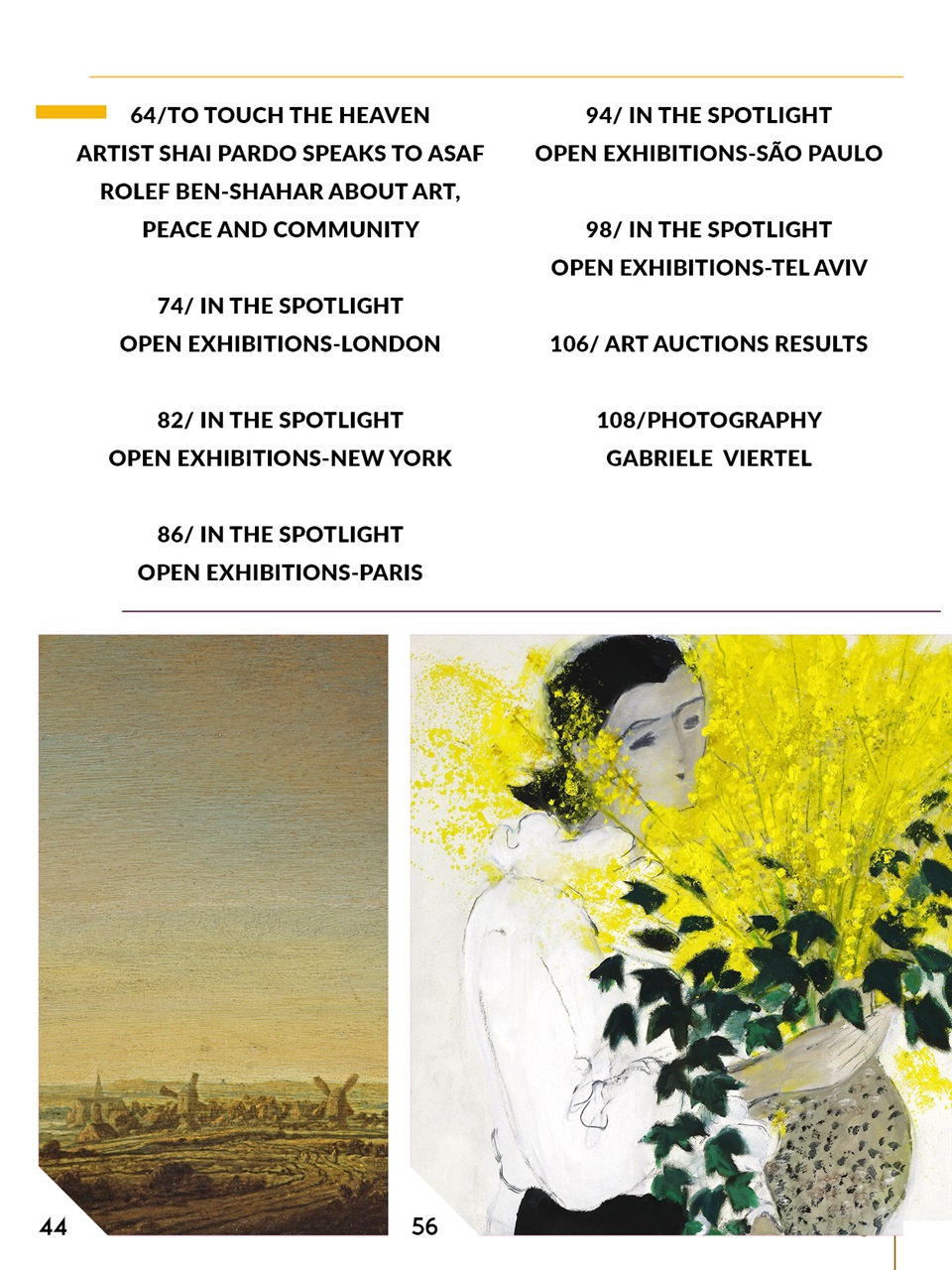 Art Market Magazine Preview Pages