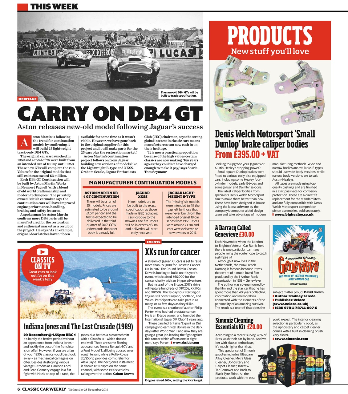 Classic Car Weekly Preview Pages