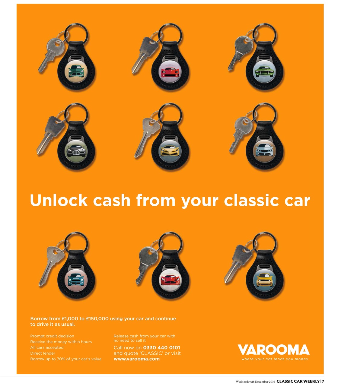Classic Car Weekly Preview Pages