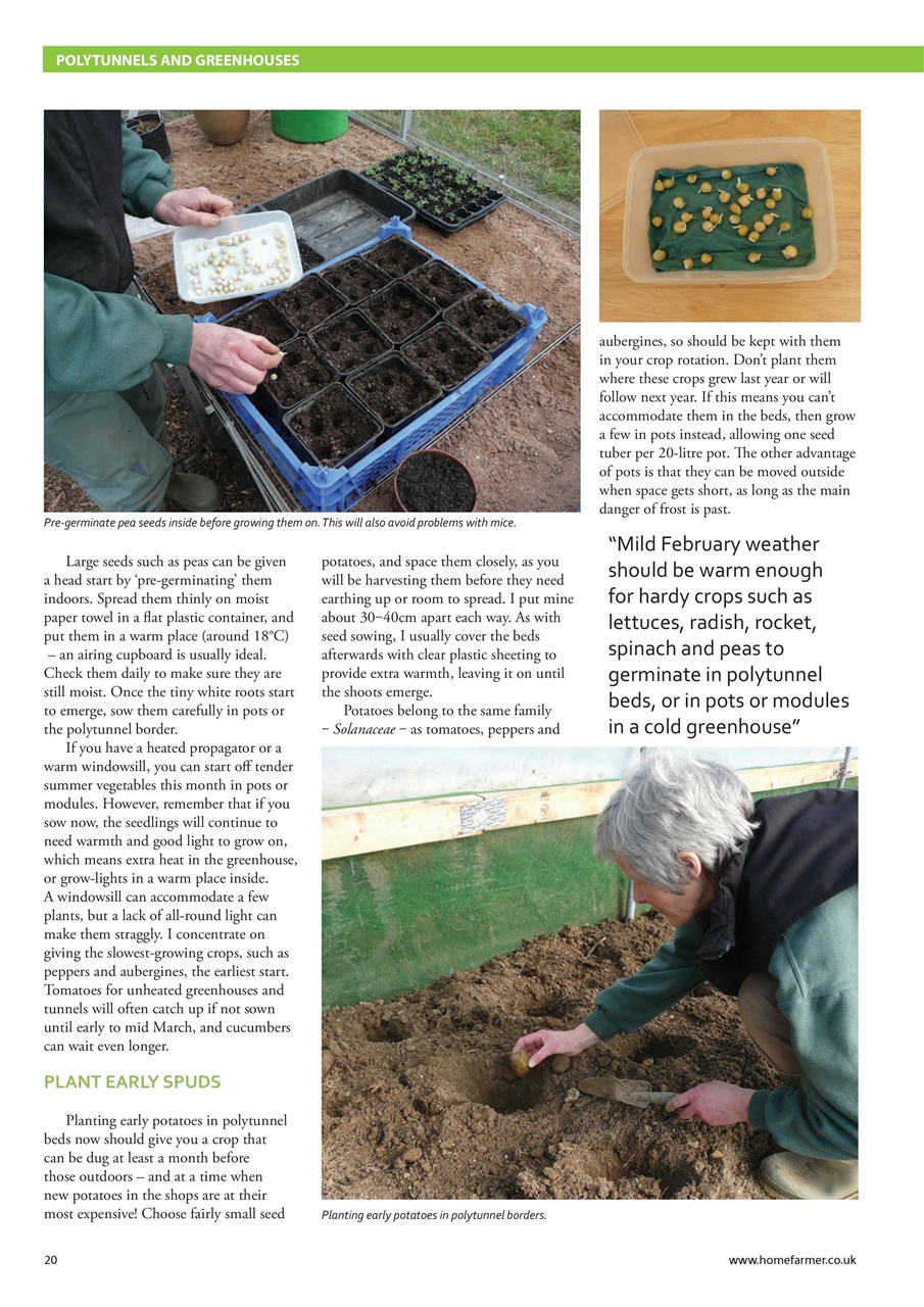 Home Farmer Magazine Preview Pages