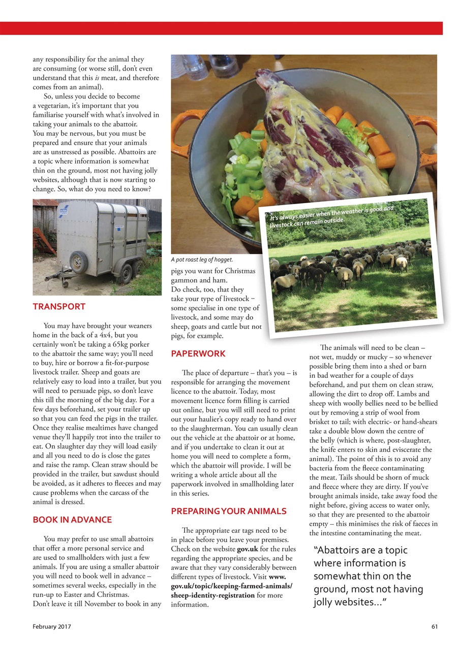 Home Farmer Magazine Preview Pages