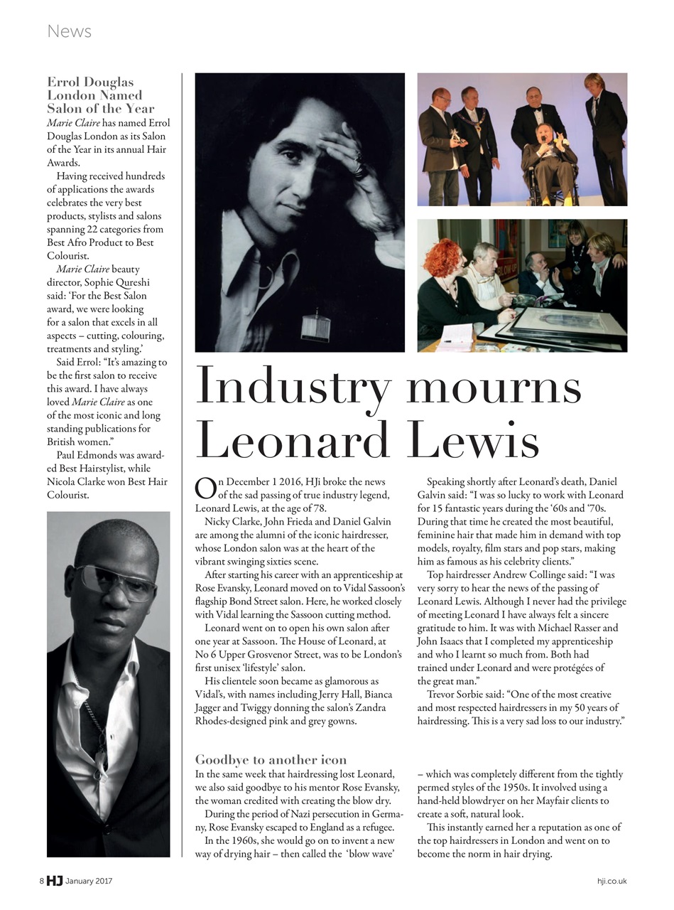 Hairdressers Journal Preview Pages