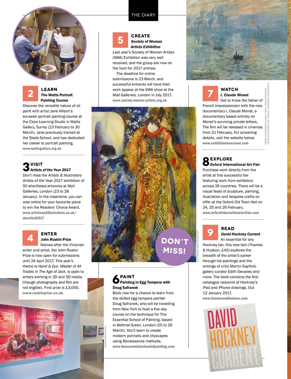 Artists & Illustrators Preview Pages