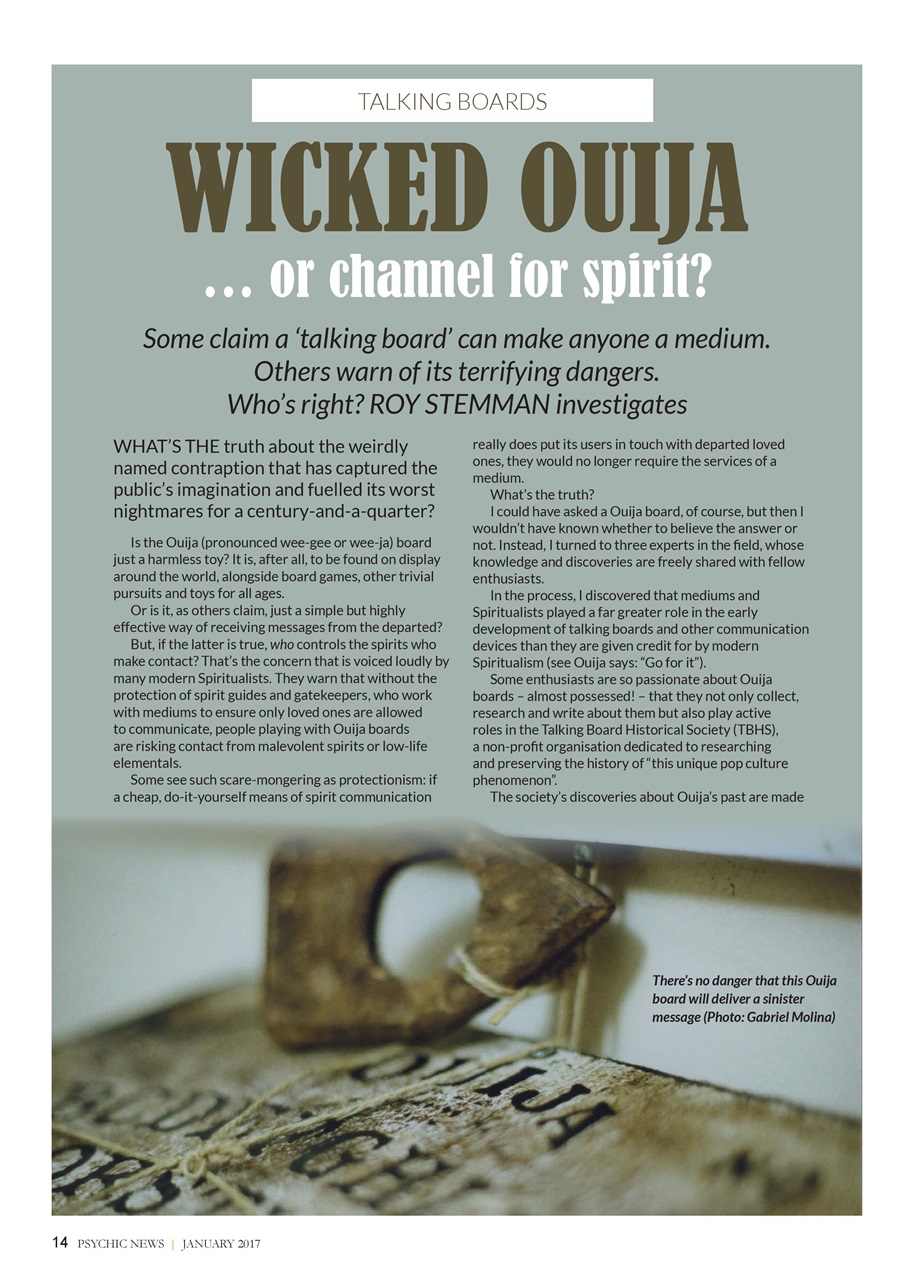 Psychic News Preview Pages