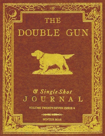 Double Gun Journal issue Winter 2016