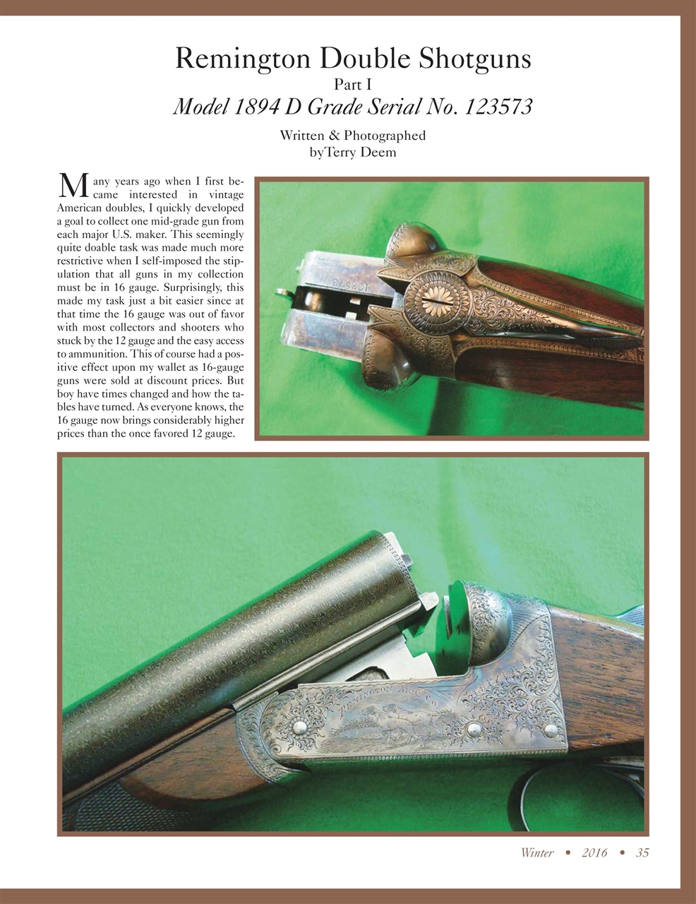 Double Gun Journal Preview Pages
