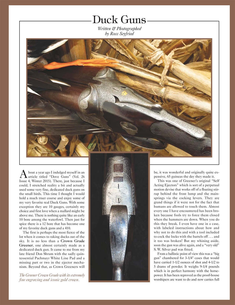 Double Gun Journal Preview Pages