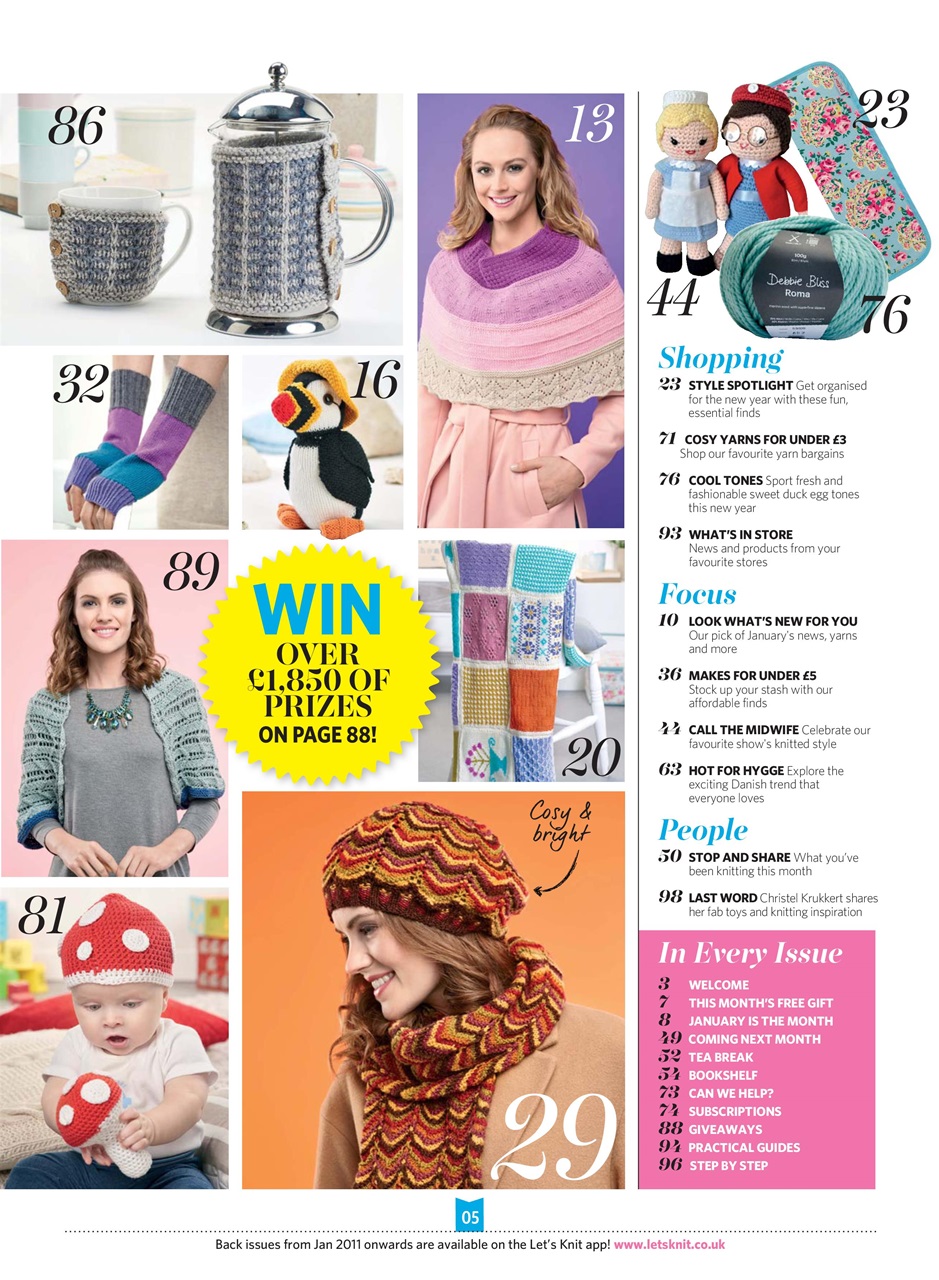 Let's Knit Preview Pages