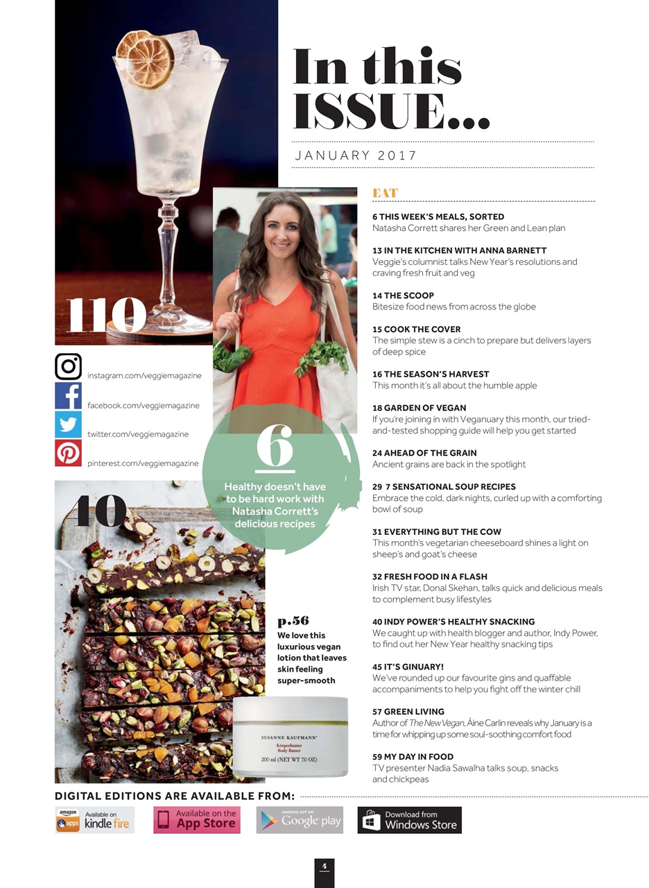 Veggie Magazine Preview Pages