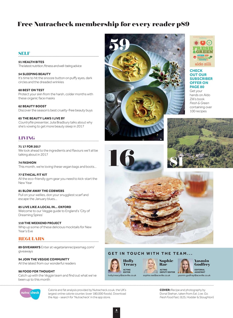 Veggie Magazine Preview Pages