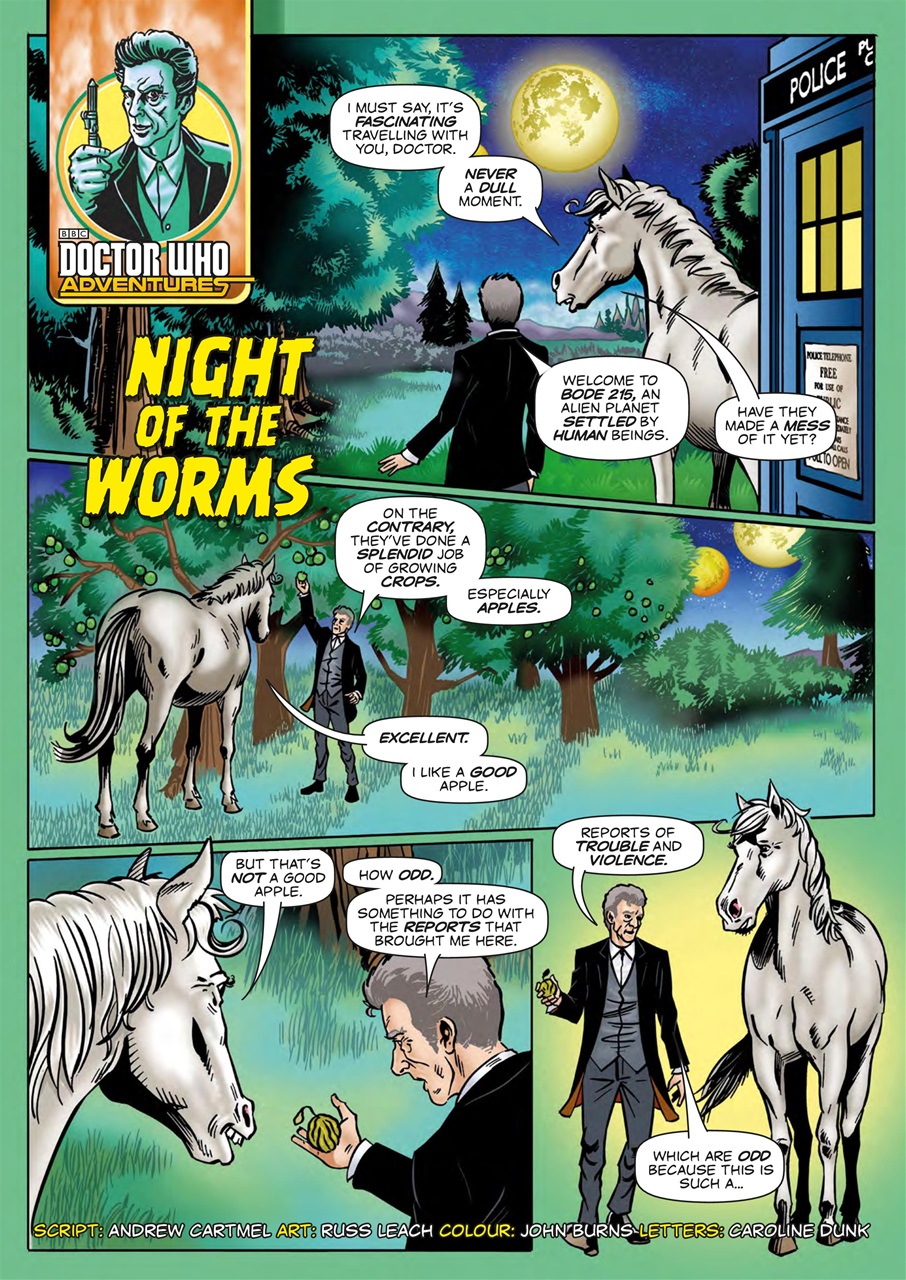Doctor Who Adventures Magazine Preview Pages
