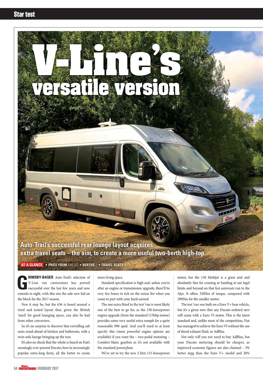 What Motorhome magazine Preview Pages