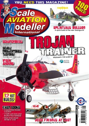 Scale Aviation and Military Modeller International (A) issue SAMI Vol 23 Iss 1 January 2017