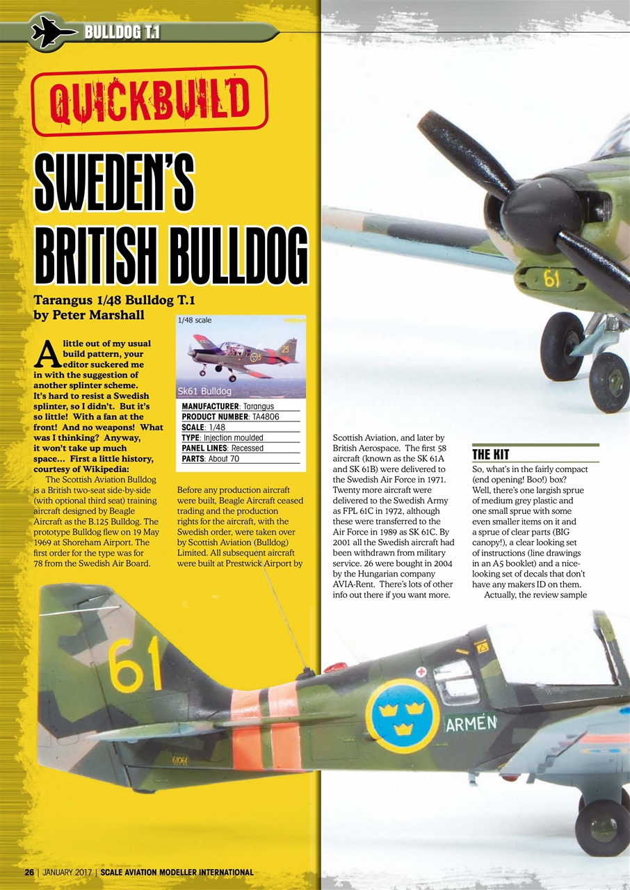 Scale Aviation and Military Modeller International (A) Preview Pages