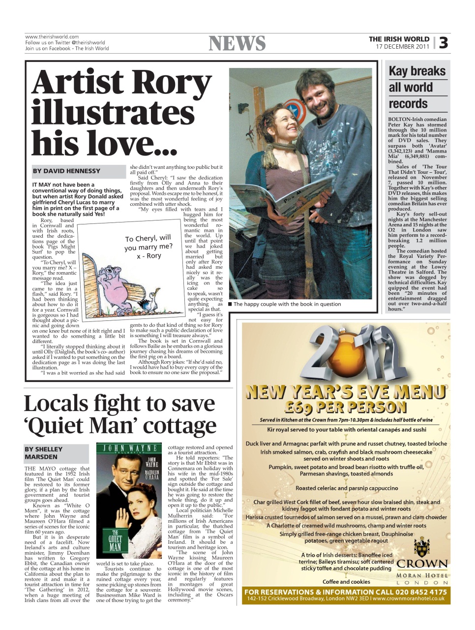 Irish World Preview Pages