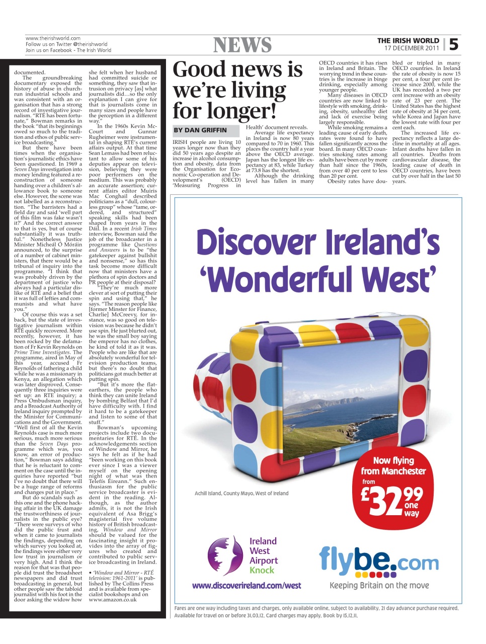 Irish World Preview Pages