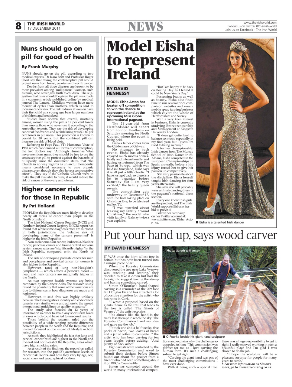 Irish World Preview Pages