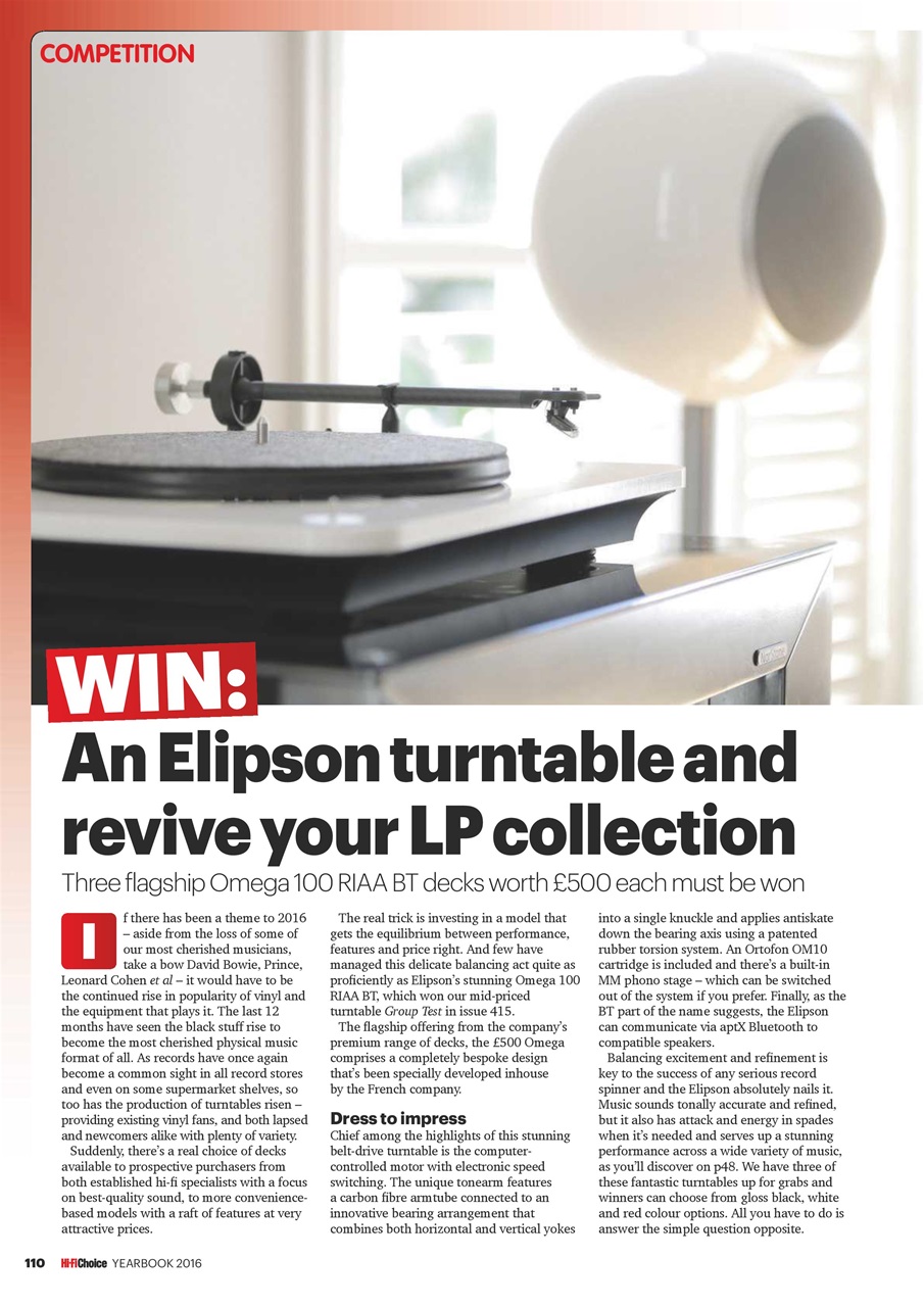 Hi-Fi Choice Preview Pages